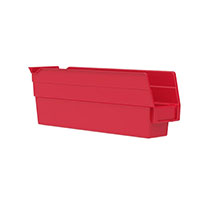 11-5/8 Inch (in) Outside Length (L) and 2-3/4 Inch (in) Outside Width (W) Shelf Bin