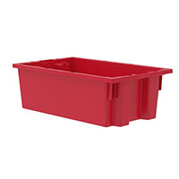 18 Inch (in) Outside Length (L), 11 Inch (in) Outside Width (W) and 6 Inch (in) Outside Height (H) Nest and Stack Tote - 2