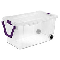 160 Quart/151 Liter Wheeled Storage Box