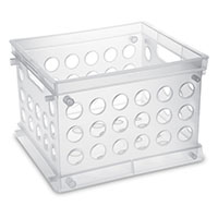 Clear Mini Crate