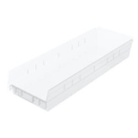 23-5/8 Inch (in) Outside Length (L) and 6-5/8 Inch (in) Outside Width (W) Shelf Bin - 4