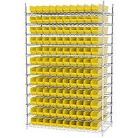74 Inch (in) Shelf Height Wire Shelving with 30124 Bin - 5