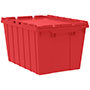 21-1/2 Inch (in) Outside Length (L), 15-1/4 Inch (in) Outside Width (W) and 12-1/2 Inch (in) Height (H) Attached Lid Container - 3