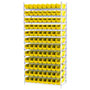 74 Inch (in) Shelf Height Wire Shelving with 30128 Bin - 5