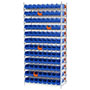 74 Inch (in) Shelf Height Wire Shelving with 36448 Bin (AWS183636448B)