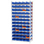 74 Inch (in) Shelf Height Wire Shelving with 36468 Bin
