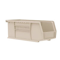 AkroBins® 10-7/8 Inch (in) Outside Length (L) and 4-1/8 Inch (in) Outside Width (W) Industry-Leading Hanging and Stacking Bin - 4