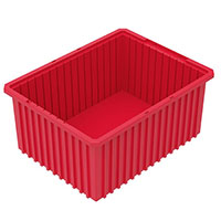 Akro-Grid 22-3/8 Inch (in) Outside Length (L), 17-3/8 Inch (in) Outside Width (W), and 10 Inch (in) Outside Height (H) Dividable Container - 3