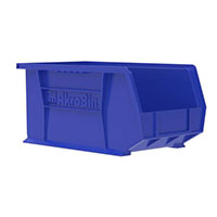 AkroBins® 10-7/8 Inch (in) Outside Length (L) and 8-1/4 Inch (in) Outside Width (W) Industry-Leading Hanging and Stacking Bin - 3