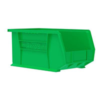 AkroBins® 10-7/8 Inch (in) Outside Length (L) and 8-1/4 Inch (in) Outside Width (W) Industry-Leading Hanging and Stacking Bin - 5