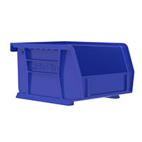 AkroBins® 7-3/8 Inch (in) Outside Length (L) and 4-1/8 Inch (in) Outside Width (W) Industry-Leading Hanging and Stacking Bin - 3