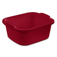 12 Quart/11.4 Liter Red Dishpan