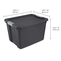 20 Gallon/76 Liter Latch Tote - 2