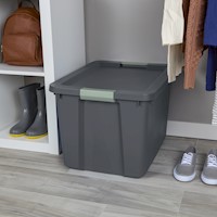 20 Gallon/76 Liter Latch Tote - 8
