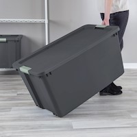 45 Gallon/170 Liter Wheeled Latch Tote - 8