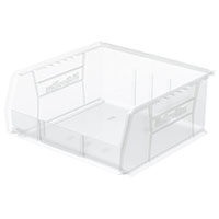 AkroBins® 10-7/8 Inch (in) Outside Length (L) and 11 Inch (in) Outside Width (W) Industry-Leading Hanging and Stacking Bin - 6
