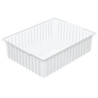 Akro-Grid 22-3/8 Inch (in) Outside Length (L), 17-3/8 Inch (in) Outside Width (W), and 6 Inch (in) Outside Height (H) Dividable Container - 4