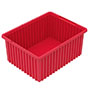 Akro-Grid 22-3/8 Inch (in) Outside Length (L), 17-3/8 Inch (in) Outside Width (W), and 10 Inch (in) Outside Height (H) Dividable Container - 3