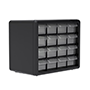 16-Drawer Plastic Storage Cabinet