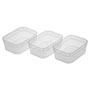 Set of 3 Medium Storage Trays - 2