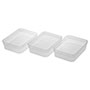 Set of 3 Large Storage Trays
