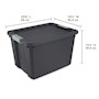 20 Gallon/76 Liter Latch Tote - 2