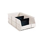 AkroBins® 1800 Series 20-1/2 Inch (in) Outside Length (L) and 8-1/4 Inch (in) Outside Width (W) Stackable Shelf Bin