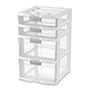 4 Drawer Locking Tower